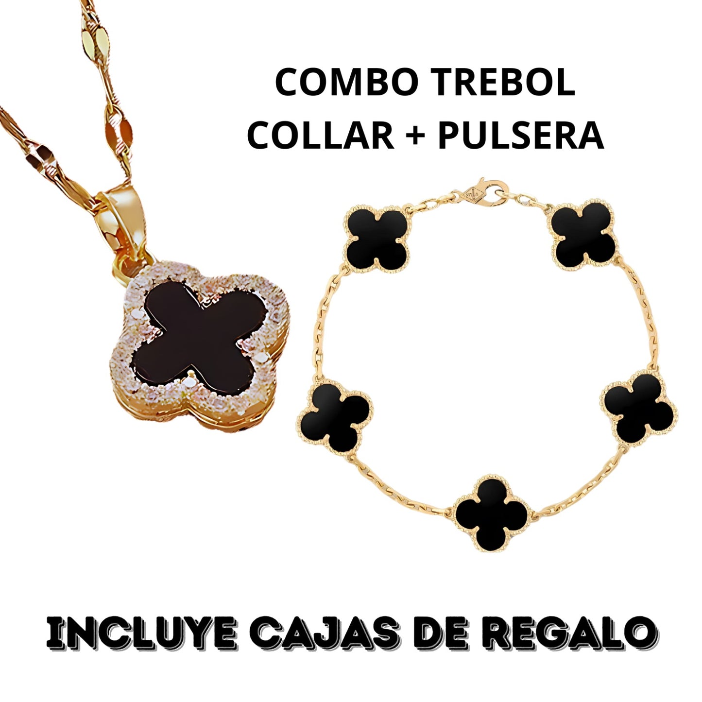 SUPER PROMOCIÓN 🔥🔥 | Combo Van Cleef 🍀 |2x1 PULSERA | + Caja de regalo 🎁